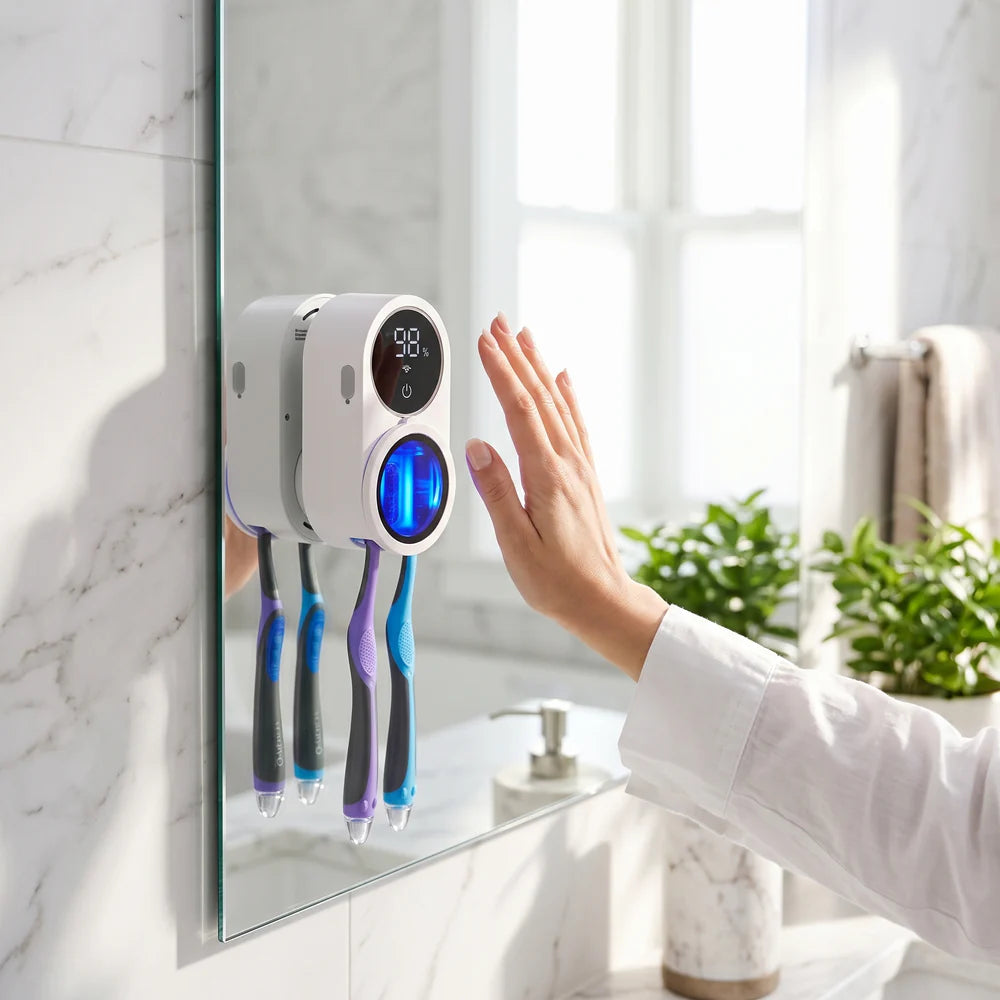 Smart Touchless Toothbrush Sterilizer